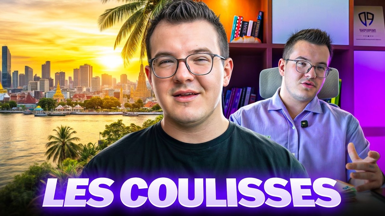 LES COULISSES DE MON BUSINESS DE COACH EN LIGNE DEPUIS LA THAÏLANDE