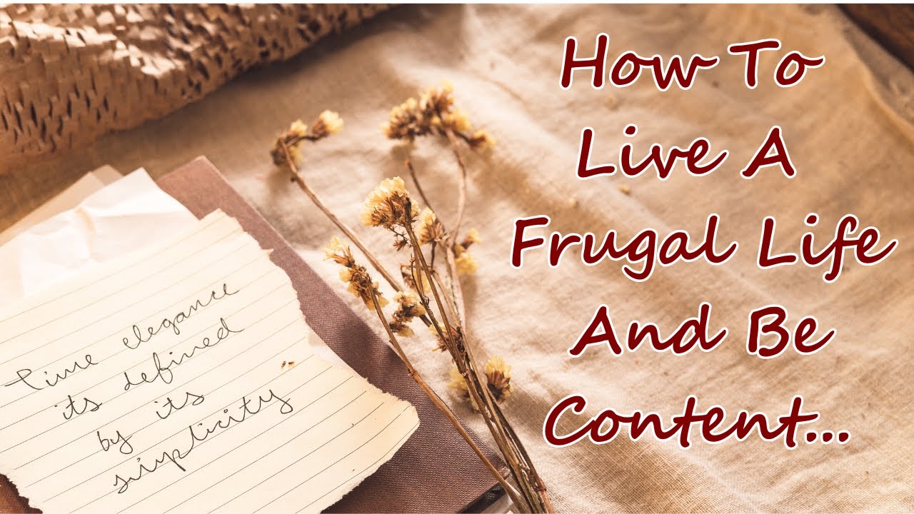 HOW TO LIVE A FRUGAL LIFE & BE CONTENT! OLD FASHIONED LIVING! SAVE MONEY! APPLE CRISP #frugalliving