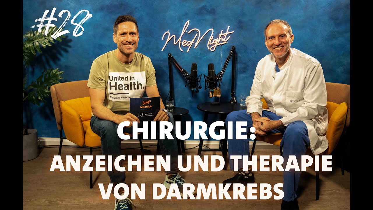 Chirurgie: Anzeichen und Therapie von Darmkrebs | Podcast Folge 28 [Prof. Vilz UKB]