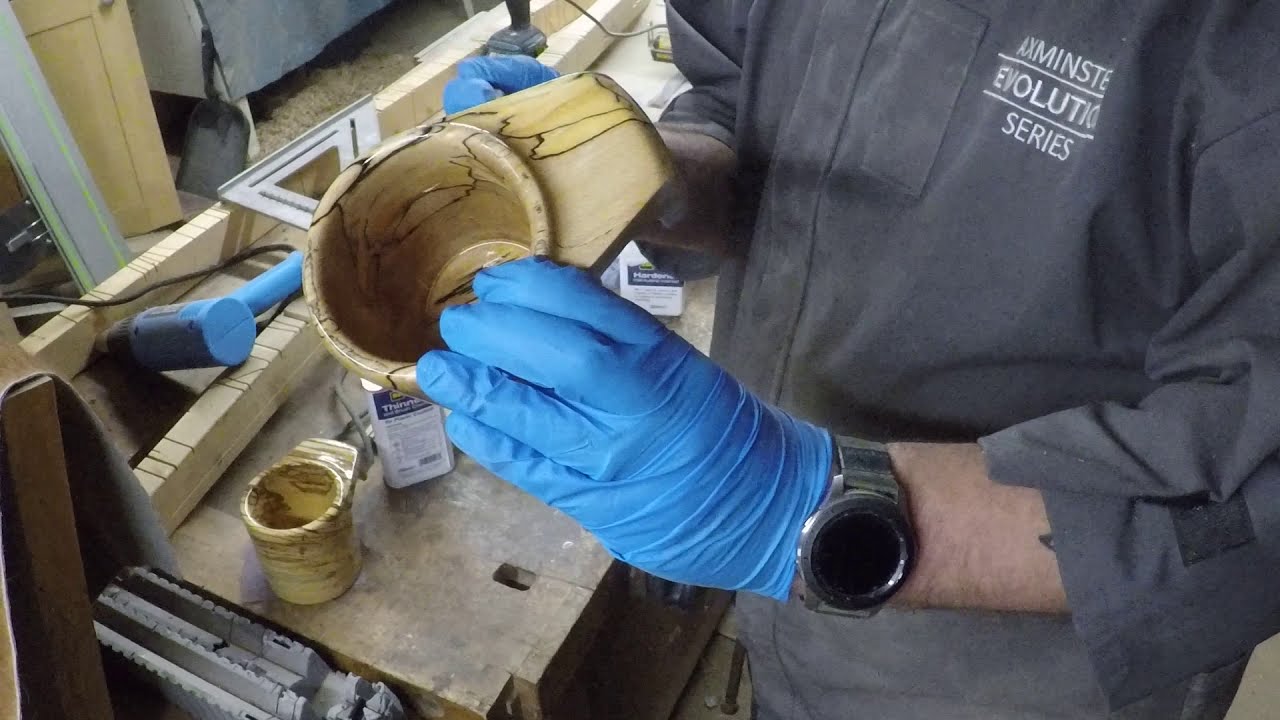 Wooden mug turning, kuksa inspired cup, wood lathe turning, how to instructional
