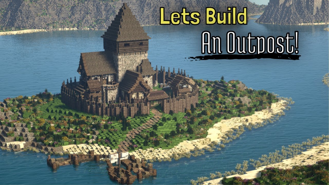 Давайте построим средневековый форпост! — Minecraft Conquest Reforged
