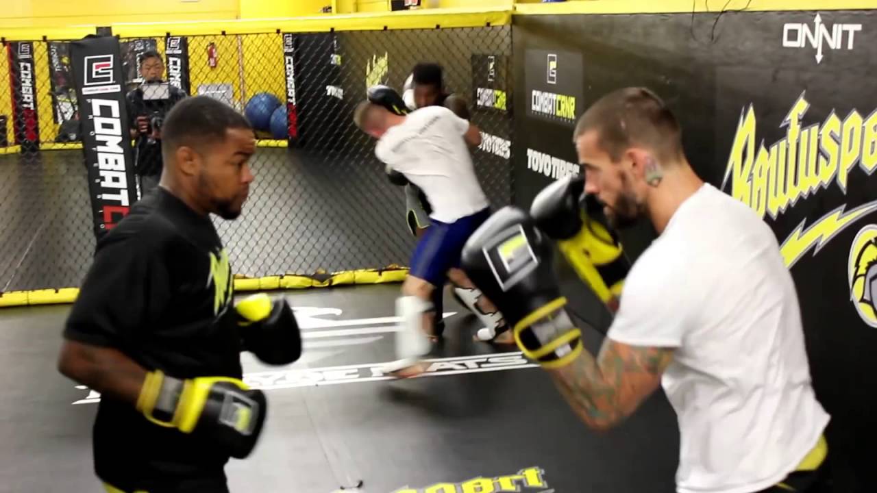 CM Punk Sparring for his UFC 203 Debut 