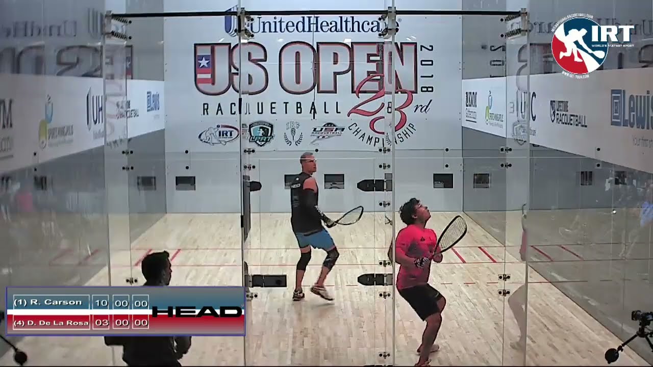2018 US OPEN: Singles Semifinal: Rocky Carson vs. Daniel De La Rosa