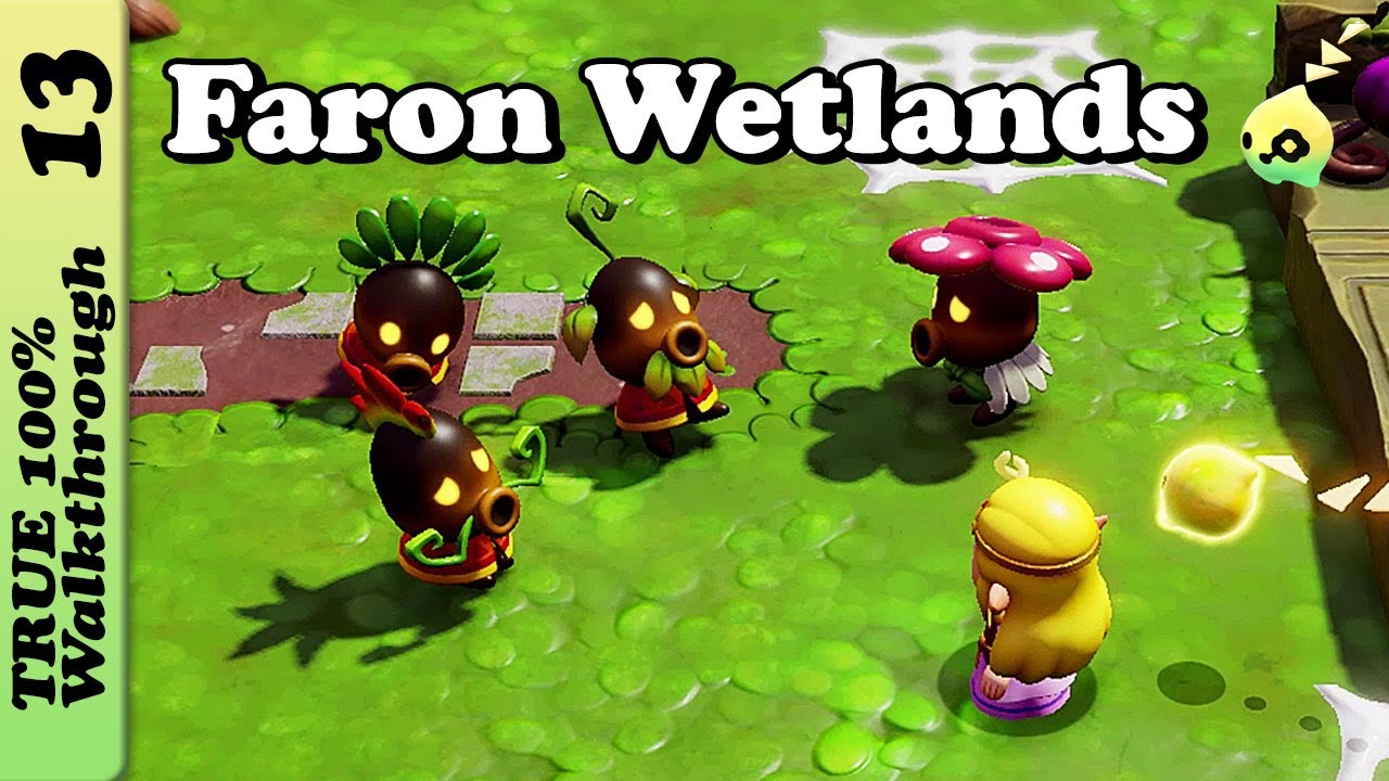 Enter Faron Wetlands & Jail... Full Walkthrough TRUE 100% Zelda Echoes of Wisdom | EoW