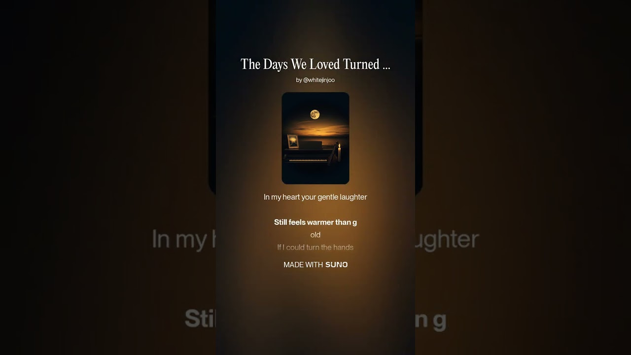 The Days We Loved Turned Into Tears#oldpopsong #playlist