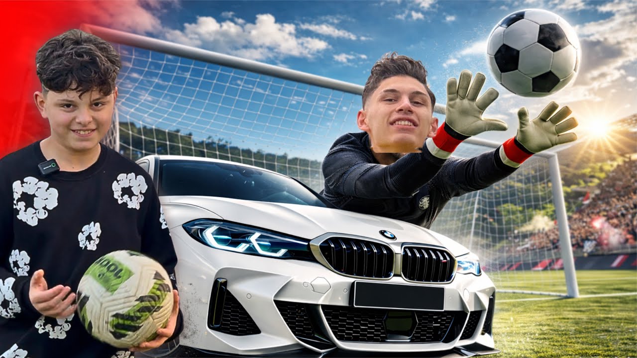 YENİ ARABAMA ŞUT ÇEKTİLER ft. KÜÇÜK RONALDO