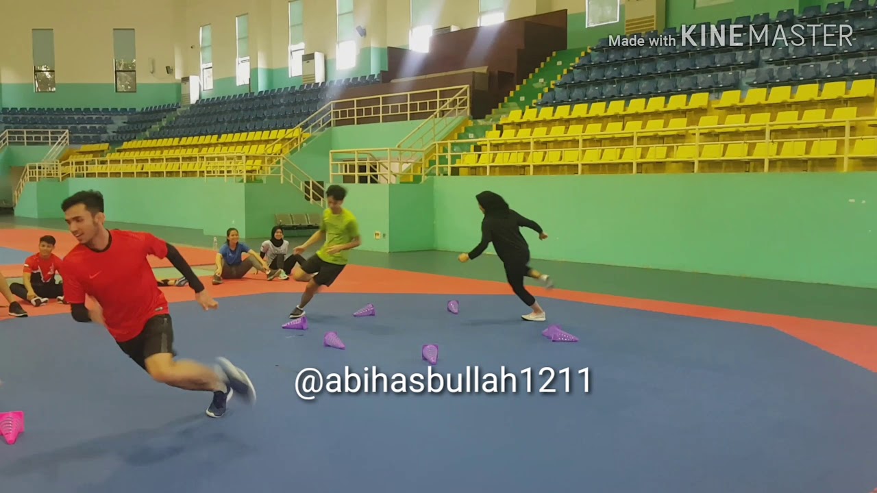 Contoh Variasi latihan KECEPATAN DAN KELINCAHAN ( AGILITY )