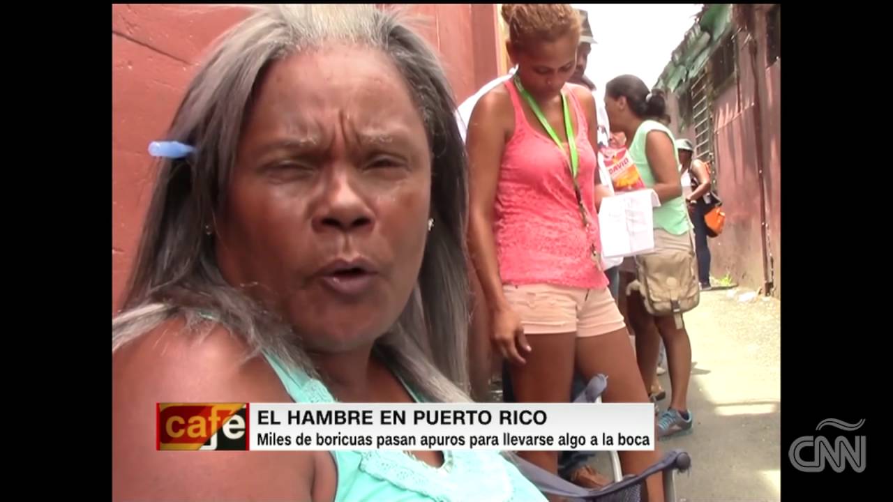 Así se vive el hambre en Puerto Rico