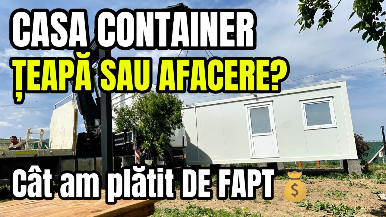 Casa Container: Cât a Costat DE FAPT + Greșelile Producătorului