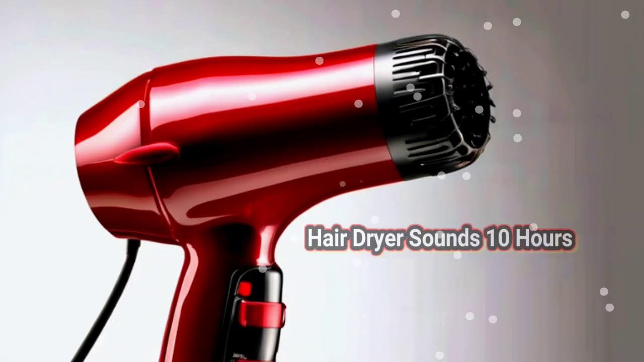 White Noise for Babies – Blow Dryer ASMR - Peaceful Baby Sleep Aid