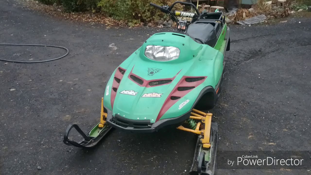 Arctic cat 600 EFI Mod sled brought back to life