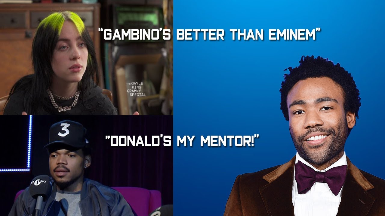 Celebrities Talk About Childish Gambino/Donald Glover (Chance The Rapper, Joel McHale and more)