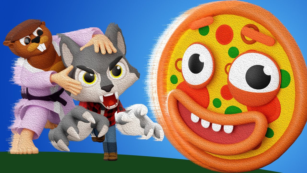 ¿Quién se comerá la pizza? | D Billions Canciones Infantiles