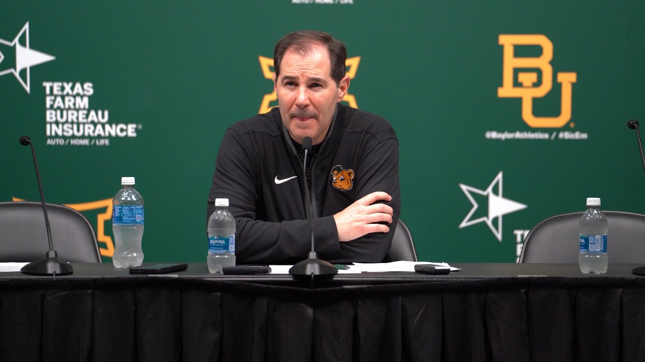 Postgame Presser: Scott Drew & Players Talk 99-94 Loss to No. 22 BYU | Baylor Basketball