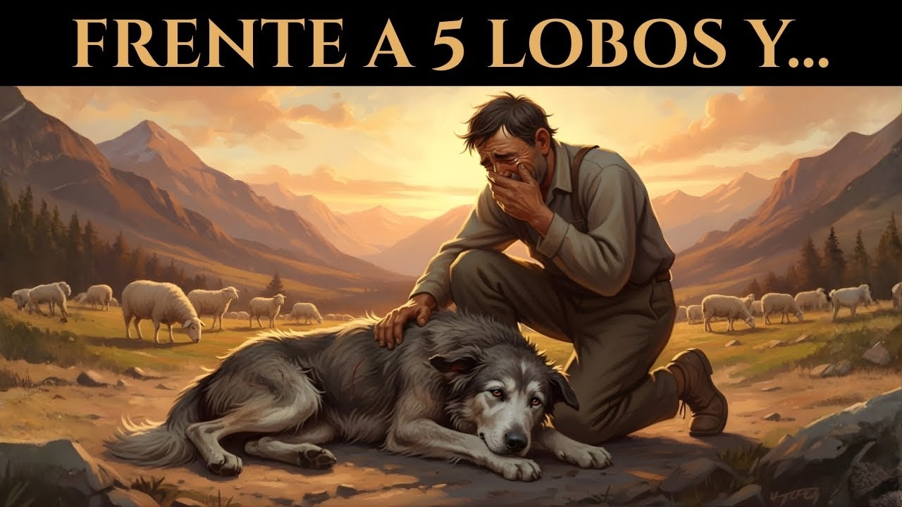 Lo llamaban INÚTIL por su edad, pero cuando los lobos atacaron fue el único que no huyó    😭🐕