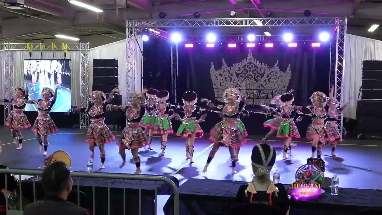 Ntxhais Tsheej Haj | Varsity Dance Comp Rd.1 | Fresno Hmong New Year 2024-2025