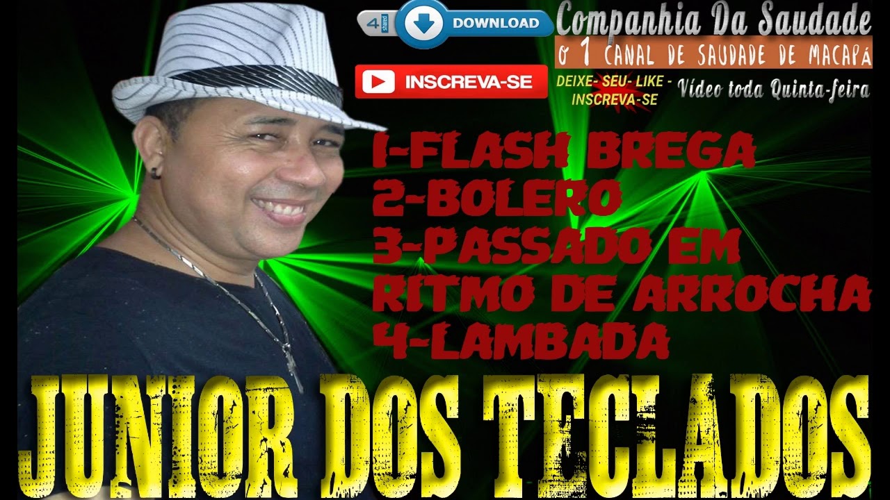 JÚNIOR DOS TECLADOS AO VIVO - BAILE DA SAUDADE PRODUÇÕES E MIXAGENS DJ MANEL (ESTÚDIO JC PRODUÇÕES)