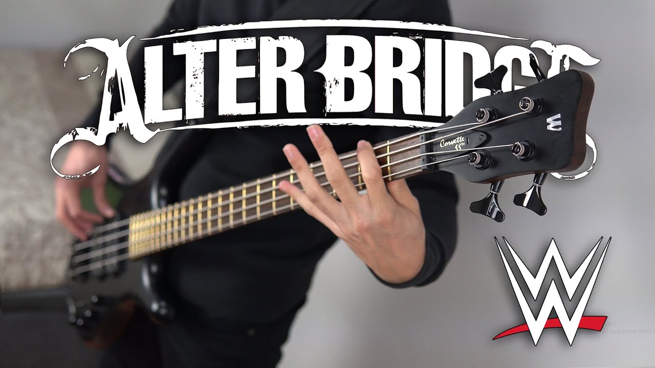 Alter Bridge - Metalingus [Edge's WWE Theme] (Bass Cover) + TAB