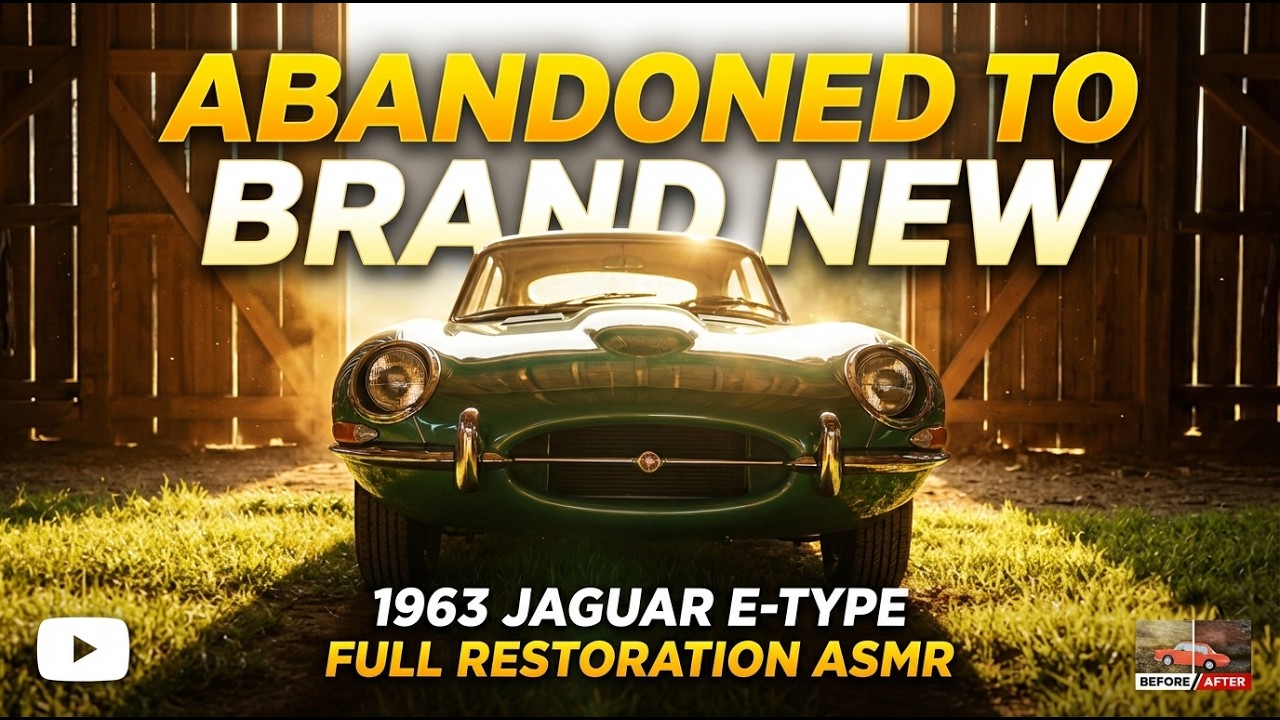 Classic 1963 Jaguar E-Type Restoration | Full Factory Rebuild