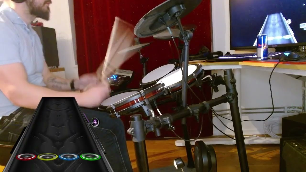 CH drums - Linkin Park -  Shadow of the day   Expert 99%