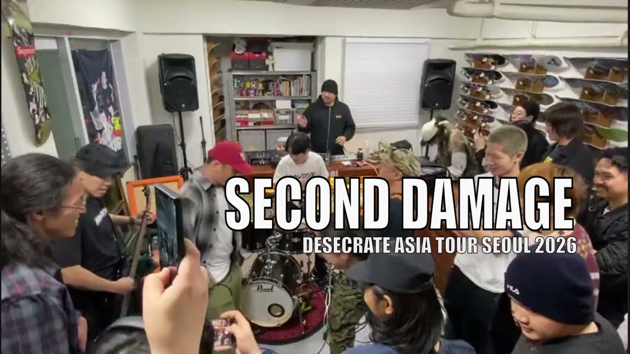 Second Damage Live in Seoul – Crossover Thrash Chaos at Spin and Grind | Korea Hardcore Show 2026