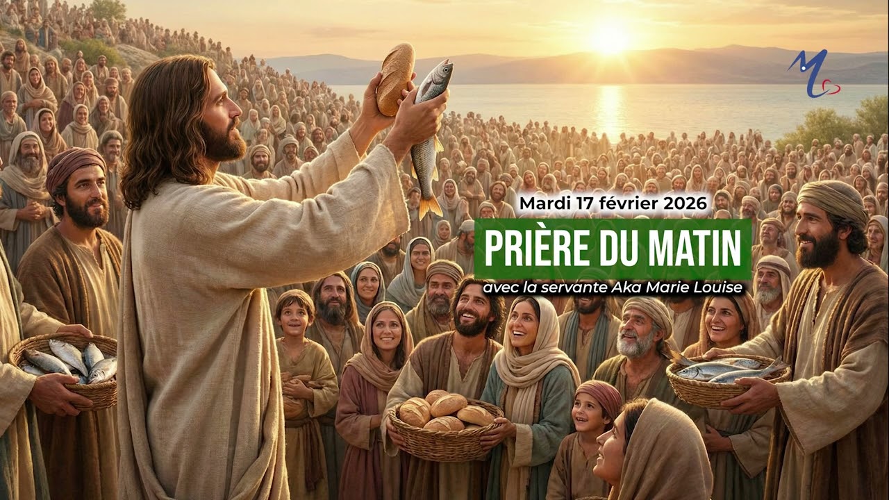 Prière du matin du mardi 17 février 2026 avec la servante Aka Marie Louise