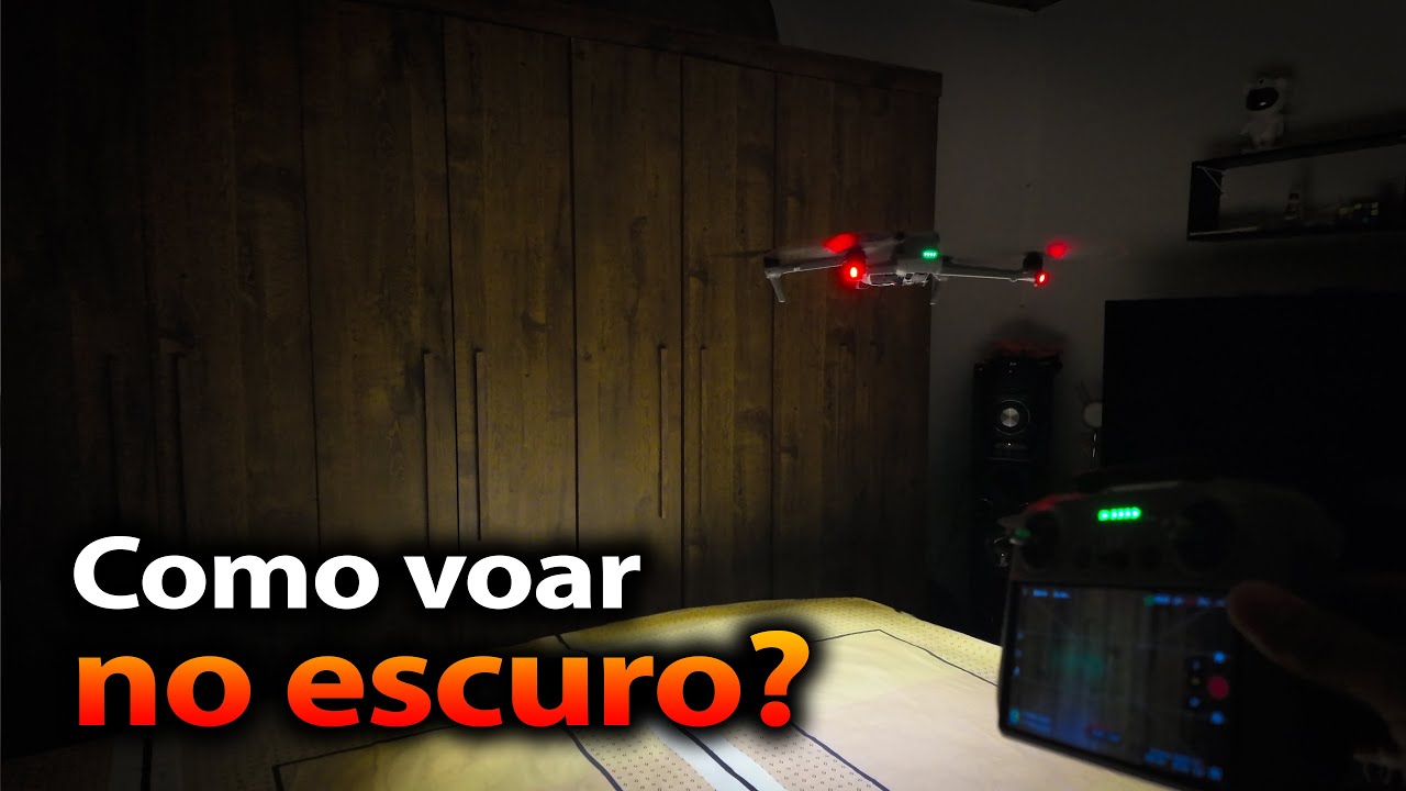Como voar no escuro ou indoor?