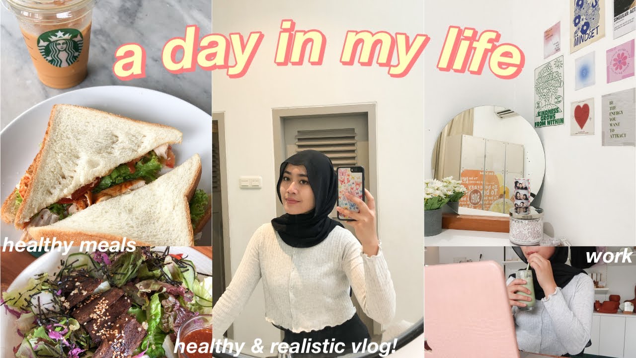 a PRODUCTIVE DAY in my life! healthy & realistic (indonesia)
