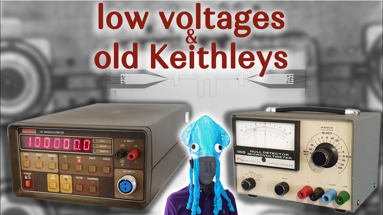 Measuring low voltages with old Keithleys