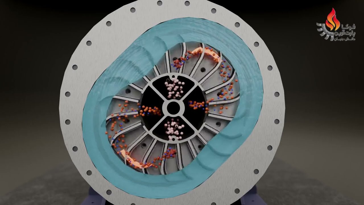 how dose Double Stage Liquid Ring Vaccum Compressor works?
