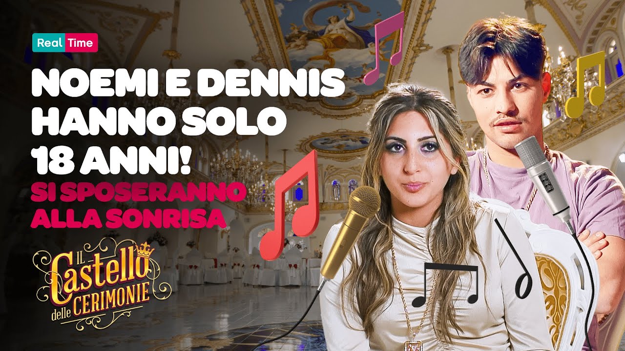 Noemi e Dennis hanno solo 18 ANNI! Si sposeranno alla Sonrisa | Il Castello Delle Cerimonie