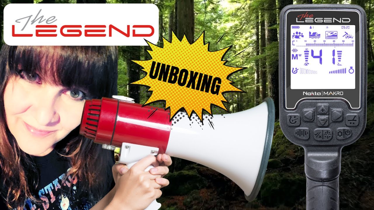 The Nokta Makro Legend | Unboxing and Assembly | Siren Kimmie Adventures
