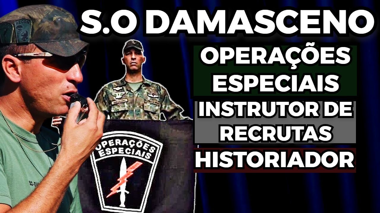 EP 27 - Suboficial DAMASCENO (OPERAÇÕES ESPECIAIS) PODCAST FUZILEIRO REAL
