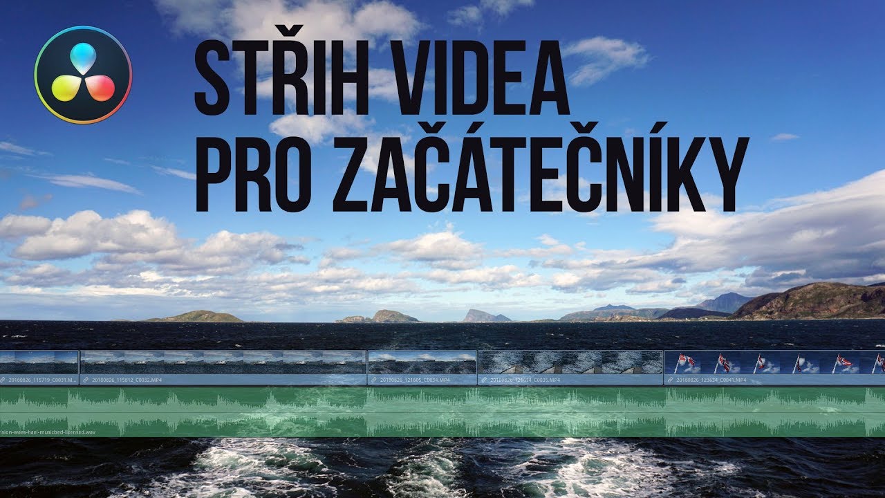 Jak stříhat video v DAVINCI RESOLVE | Nejlepší program pro úplné ZAČÁTEČNÍKY