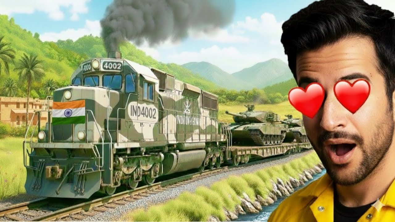 Secret Indian Army Engine in Derail Valley! 🚂