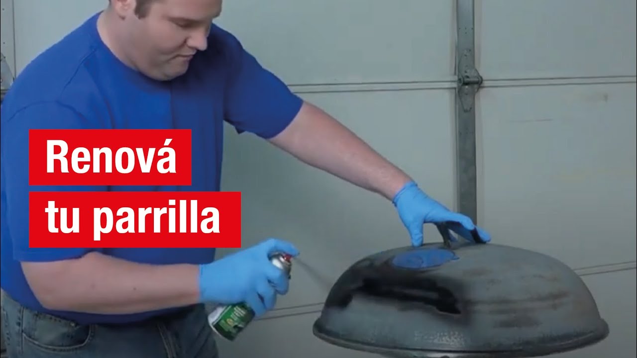 Aprende como renovar una parrilla con Rust Oleum High Heat | Easy Argentina