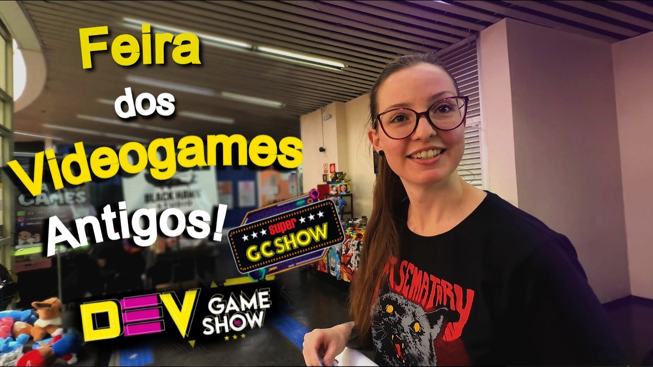 A Feira dos Videogames Antigos! Game Collection Show