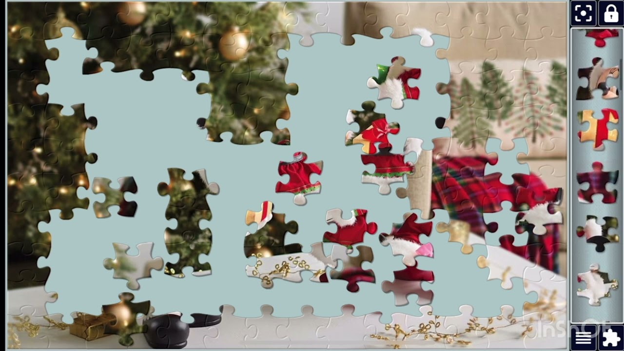 Mickey & Minnie 🐭🏰°o° are sharing Christmas 🎄 🎄 gifts 🎁 //🧩🧩 jigsawpuzzle//🧩🧩jigsawpuzzlejourney