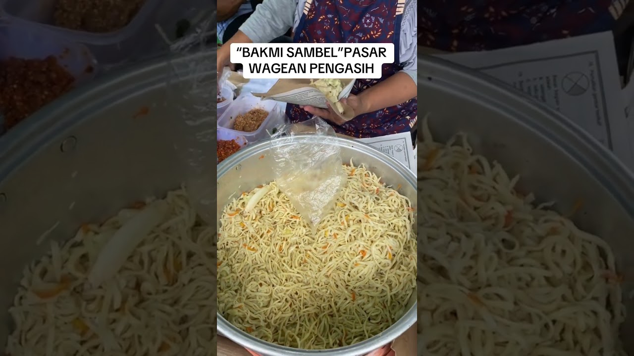 Pagi2 mencari sarapan bakmi sambal viral #kulonprogoyogyakarta #pasarwage #pengasih