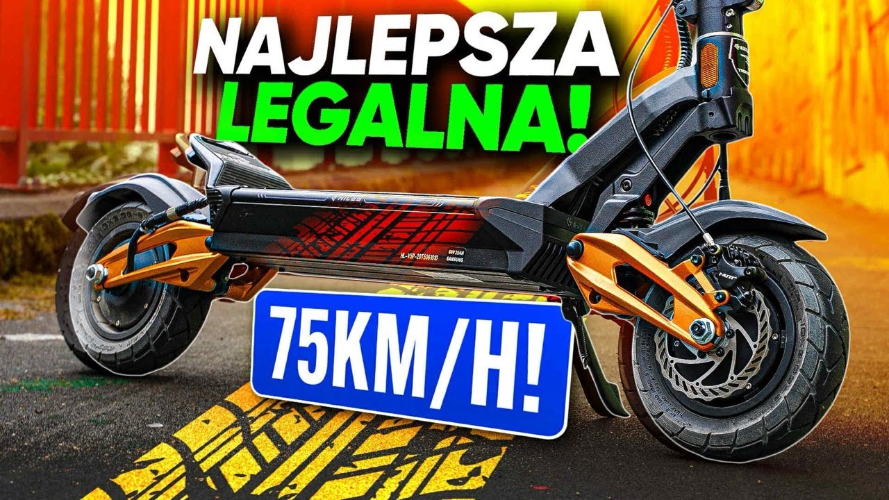 Hiley Tiger 10 V5 Performance - Najlepsza hulajnoga z tych legalnych