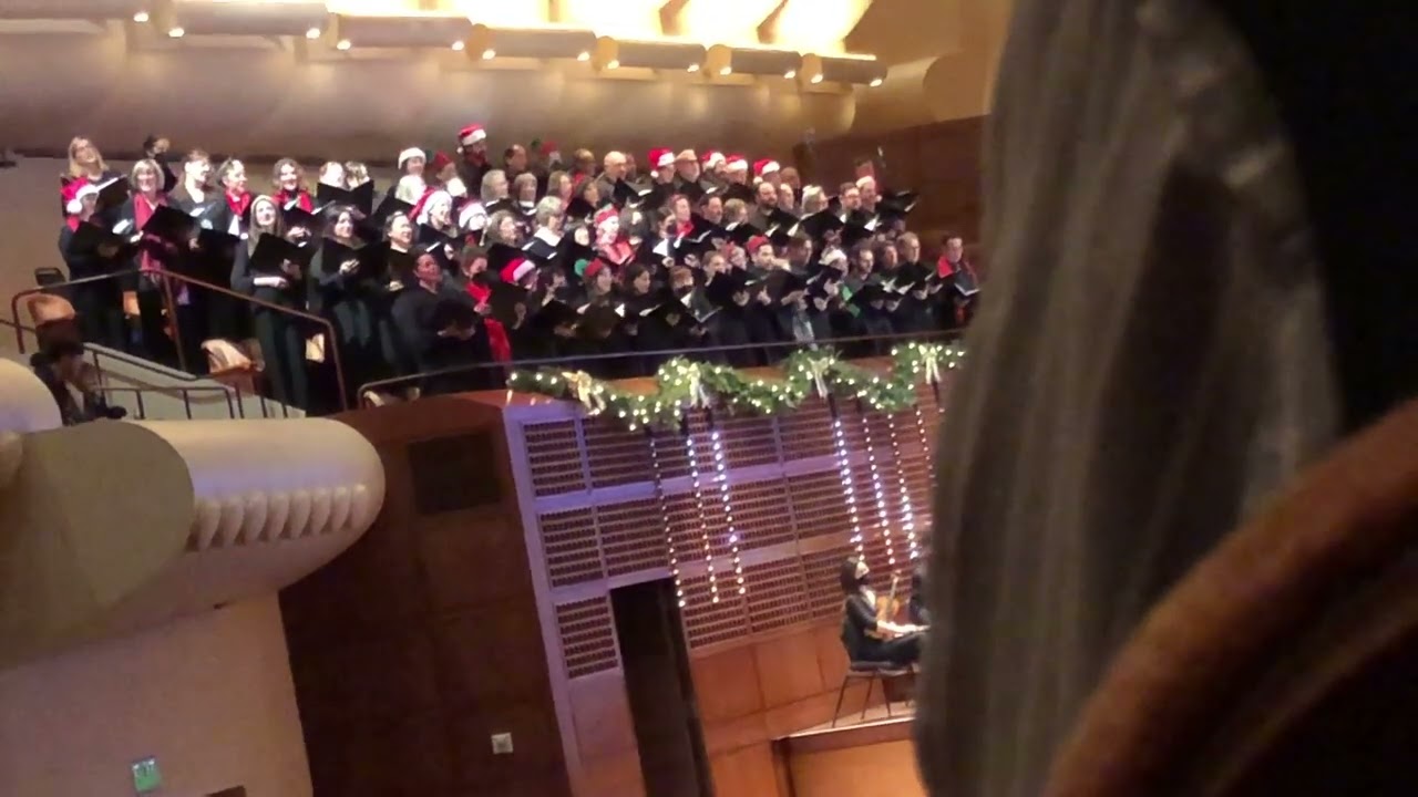 Troy Turriate. Charlie Brown. San Francisco Symphony Chorus 12- 21- 2023.