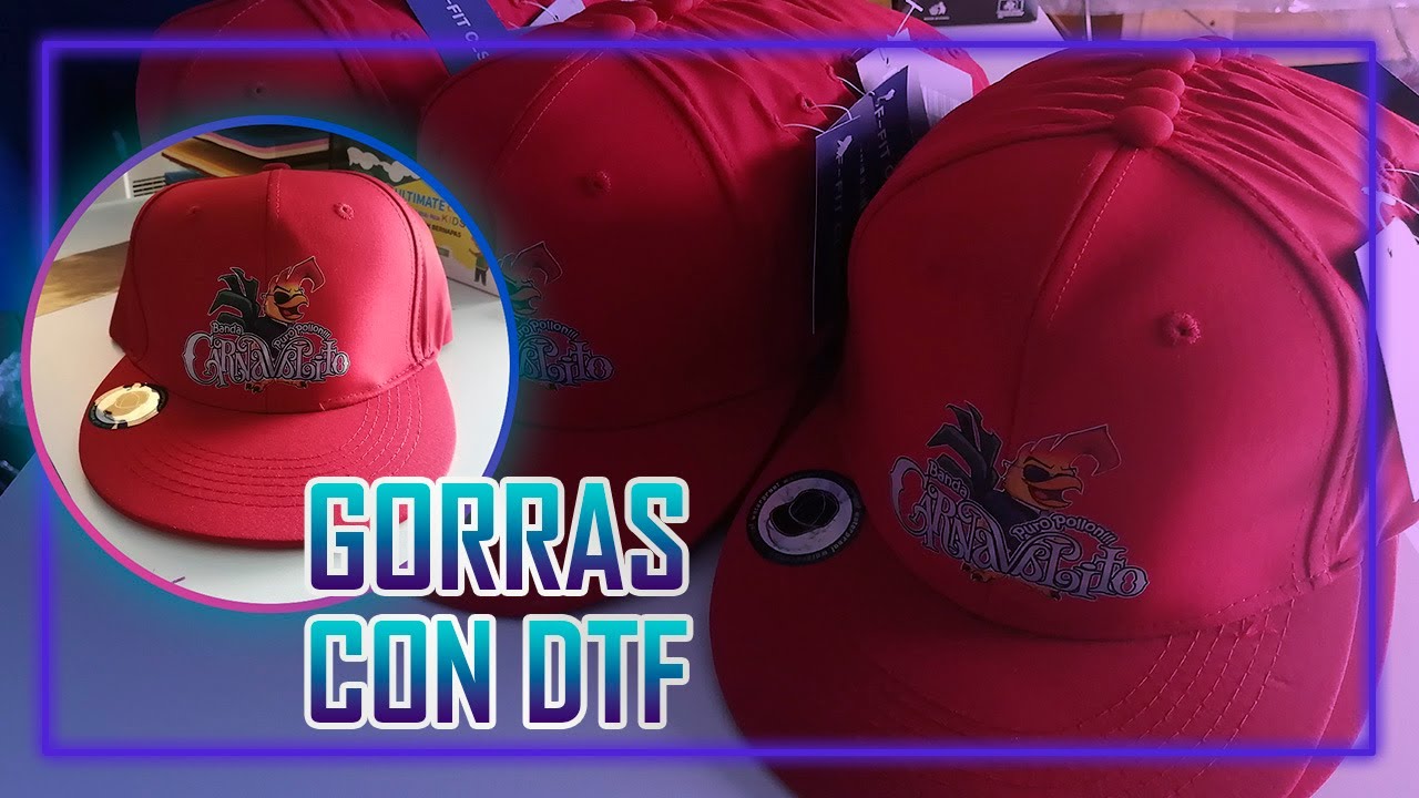 Gorras Personalizadas Con DTF | Usamos Plancha Casera | Yair Zacarias