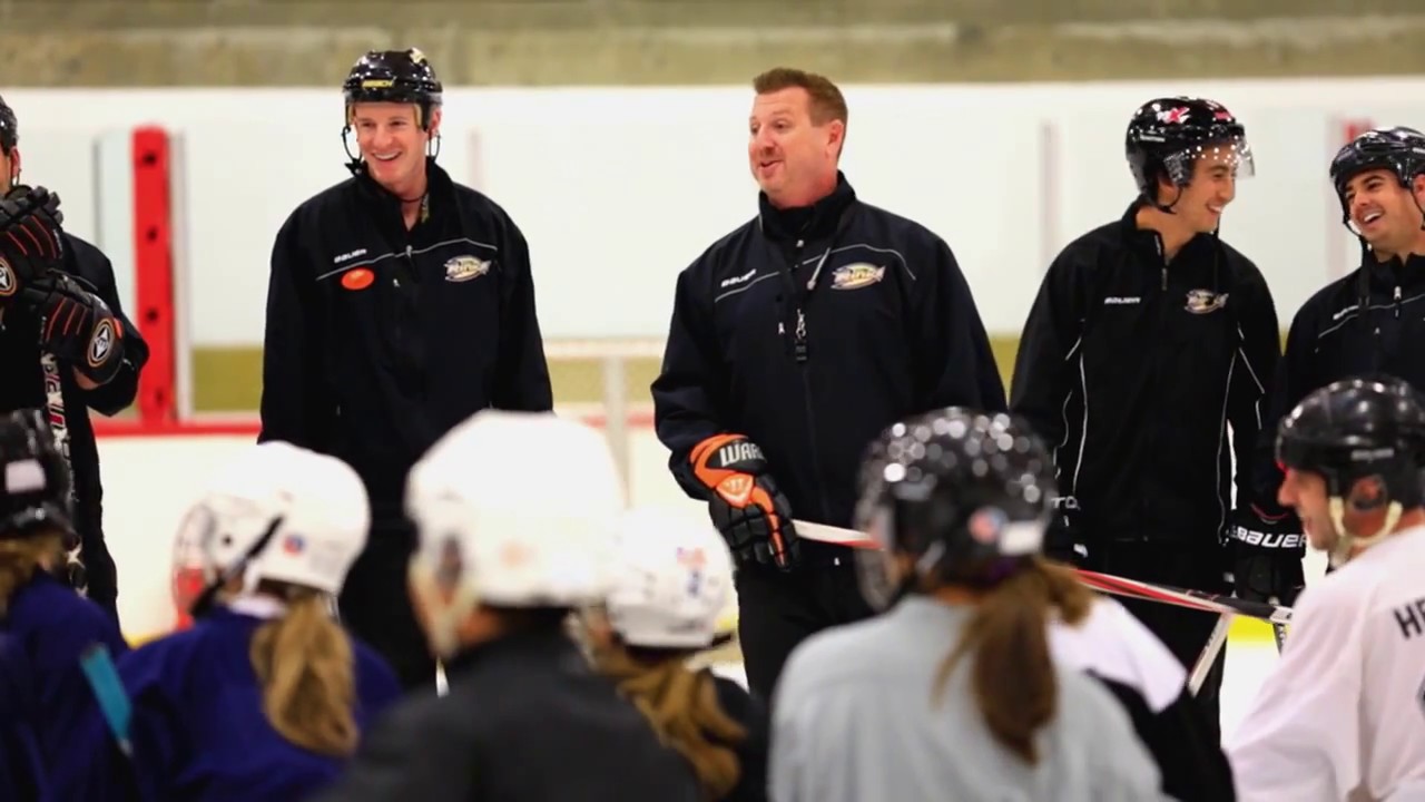 Ducks Staff Learn to Play - The Rinks - Anaheim ICE