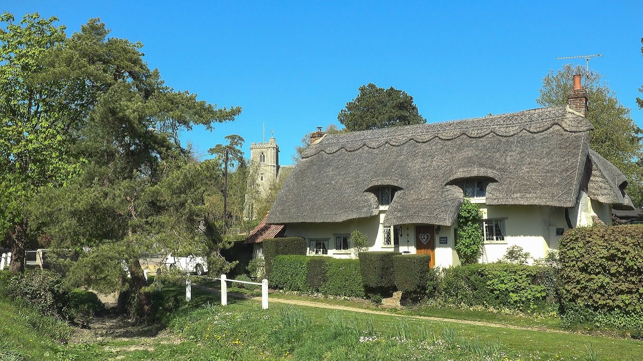 Essex Village Walks (4K) (part 3).. Clavering and Arkesden.