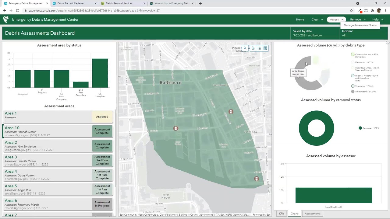 Discuss the Emergency Debris Management Solution