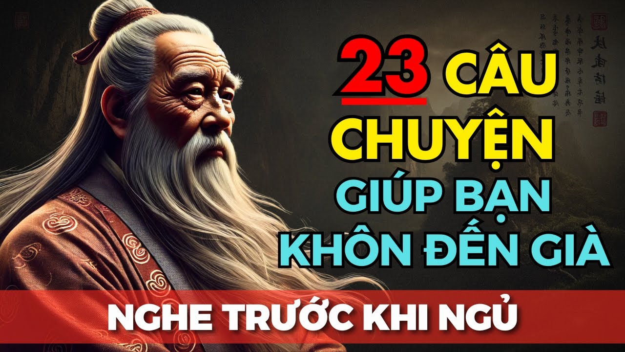 23 Câu Chuyện TRÍ TUỆ THÂM THÚY: Người Khôn Ngoan Phải Biết Tiến Biết Lùi | Triết Lý Cuộc Sống