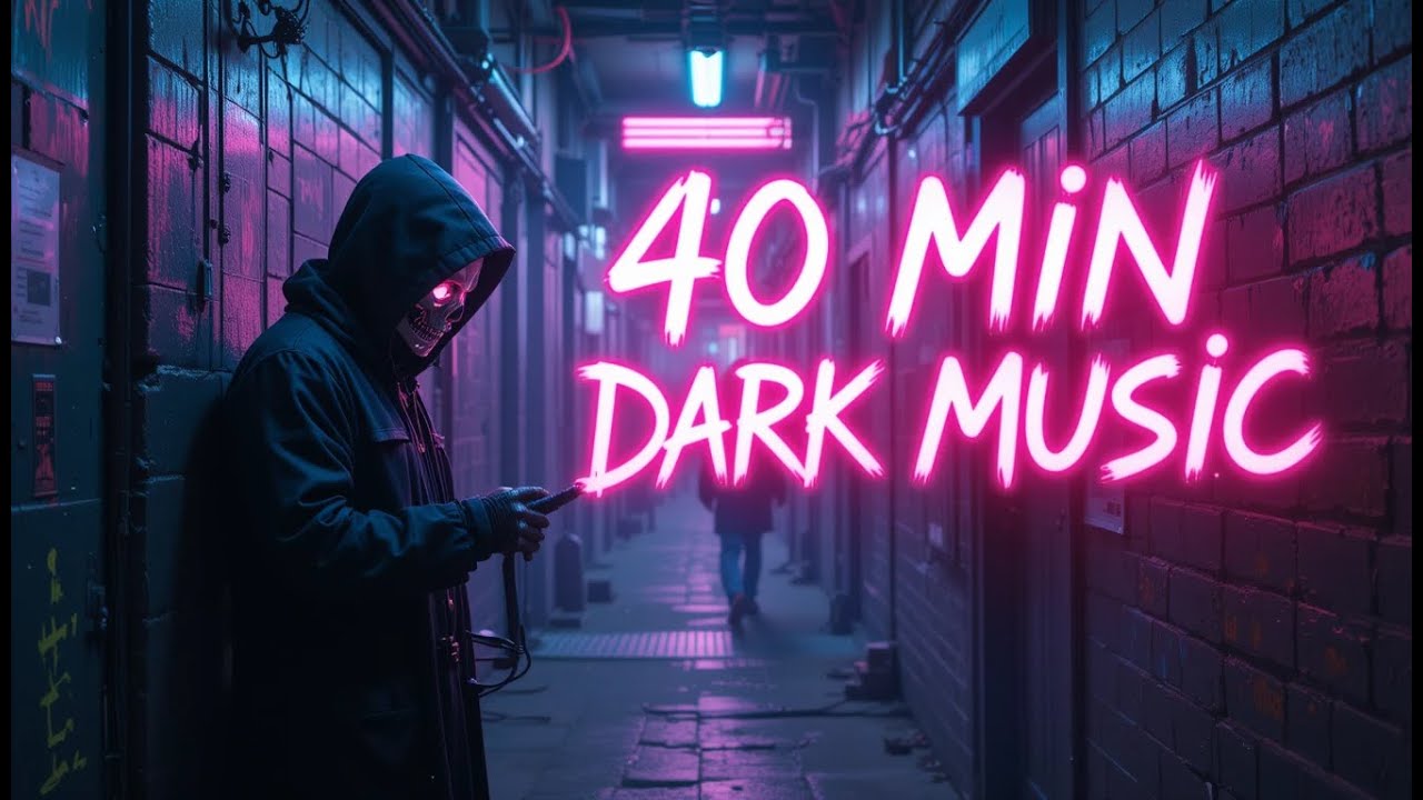 Synthwave Cyberpunk Mixtape  40+ Min of Dark Retro Futuristic Instrumentals for Focus– Vol.27