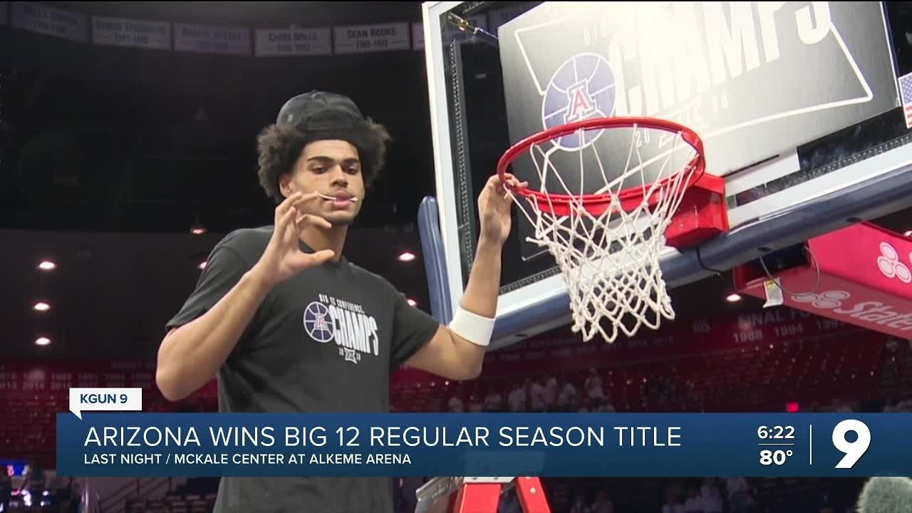 Wildcats celebrate Big 12 Regular Season Title