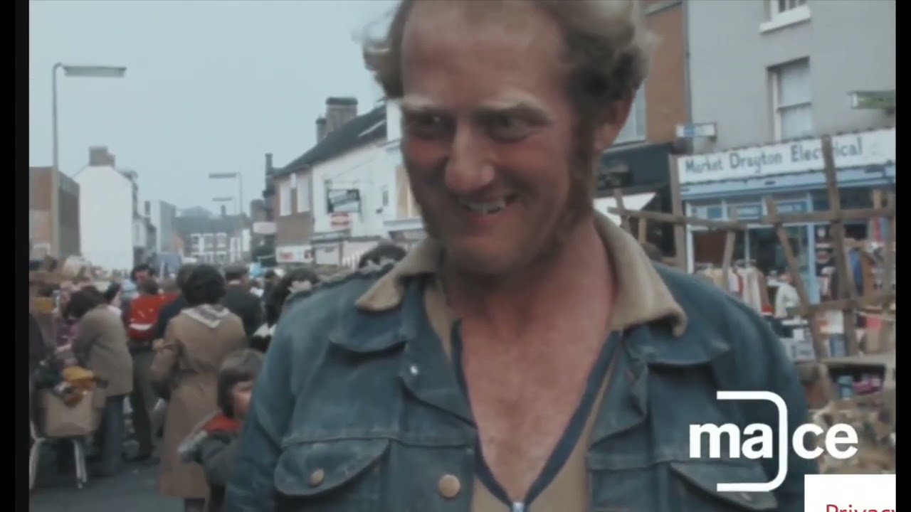 ATV Today 10.10.1974 Poddy  Derek Podmore Market Drayton