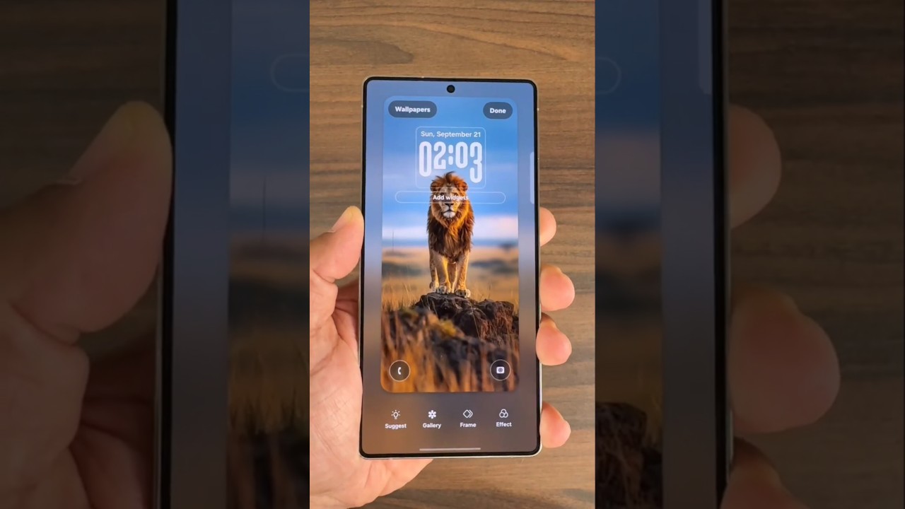 Динамические часы на телефонах Samsung с обновлением ONE UI 8.0